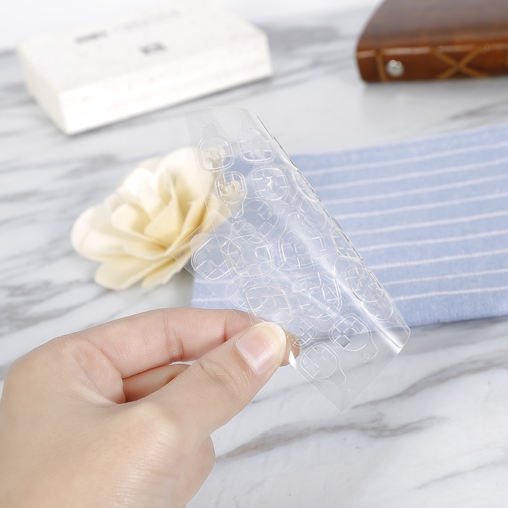 Sẵn Hàng Thời Trang 10 Tờ Băng Keo 2 Mặt Keo Dán Giả Móng Tay Nghệ Thuật T-ip Bri