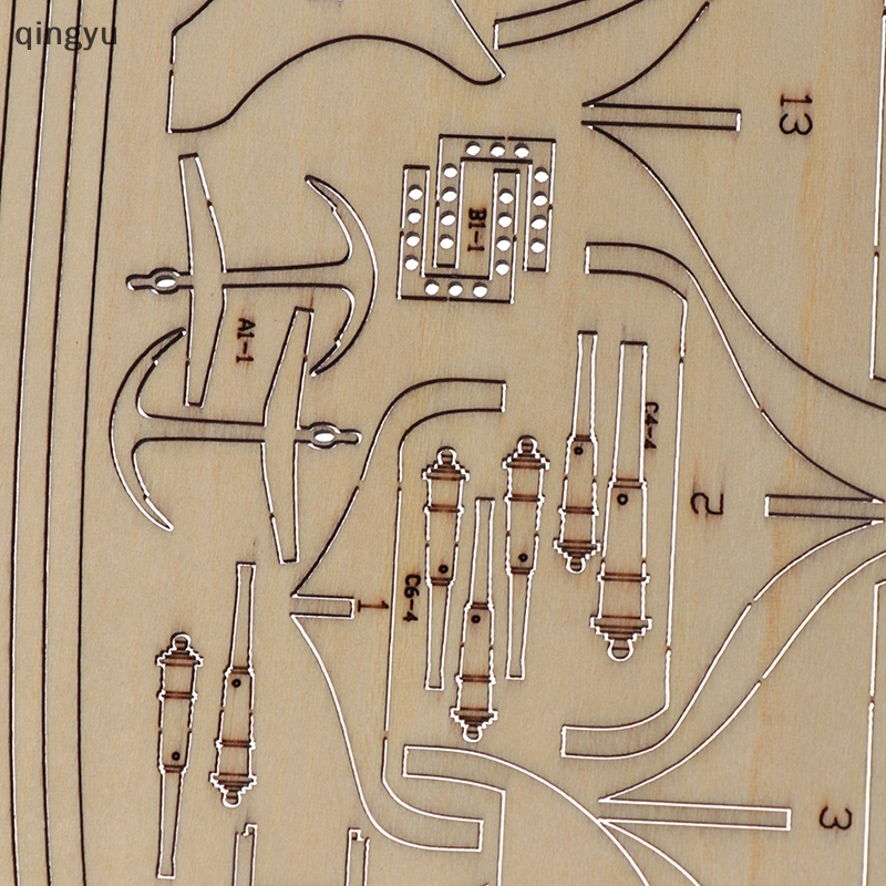 Mô Hình Thuyền Buồm DIY Tỉ Lệ 1: 100 Dùng Để Trang Trí