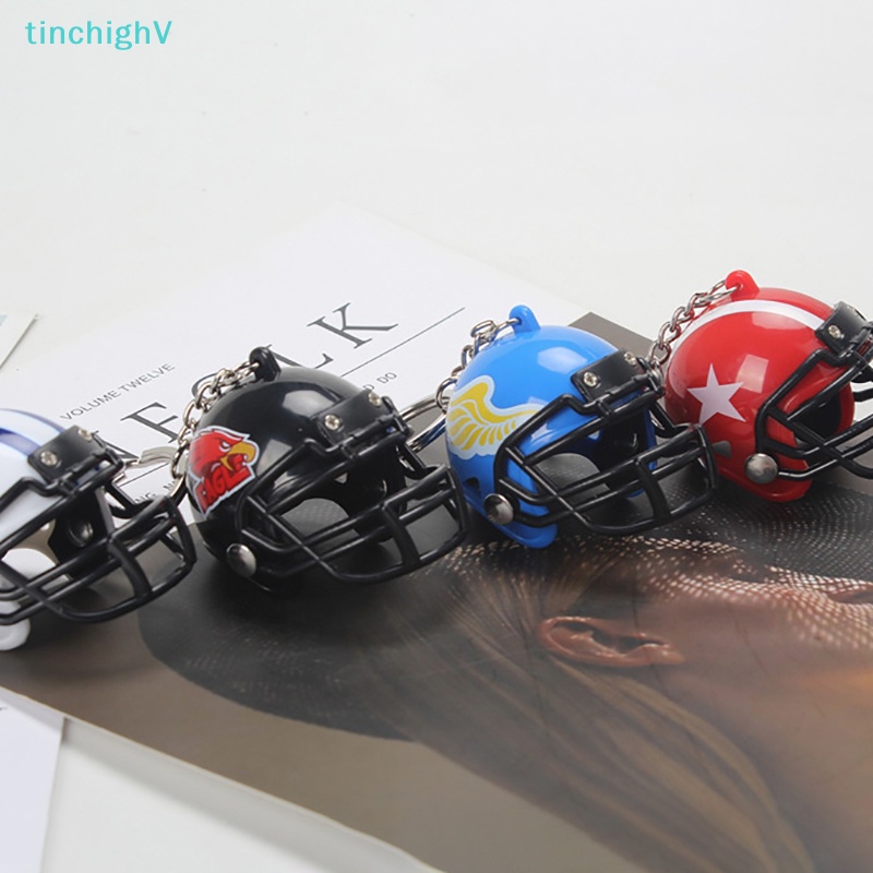 [TinchighV] Móc Khóa Hình Cầu Thủ Bóng Bầu Dục Mỹ Mũ Bảo Hiểm Cho Túi Xách Thể Thao Trang Sức [Mới]
