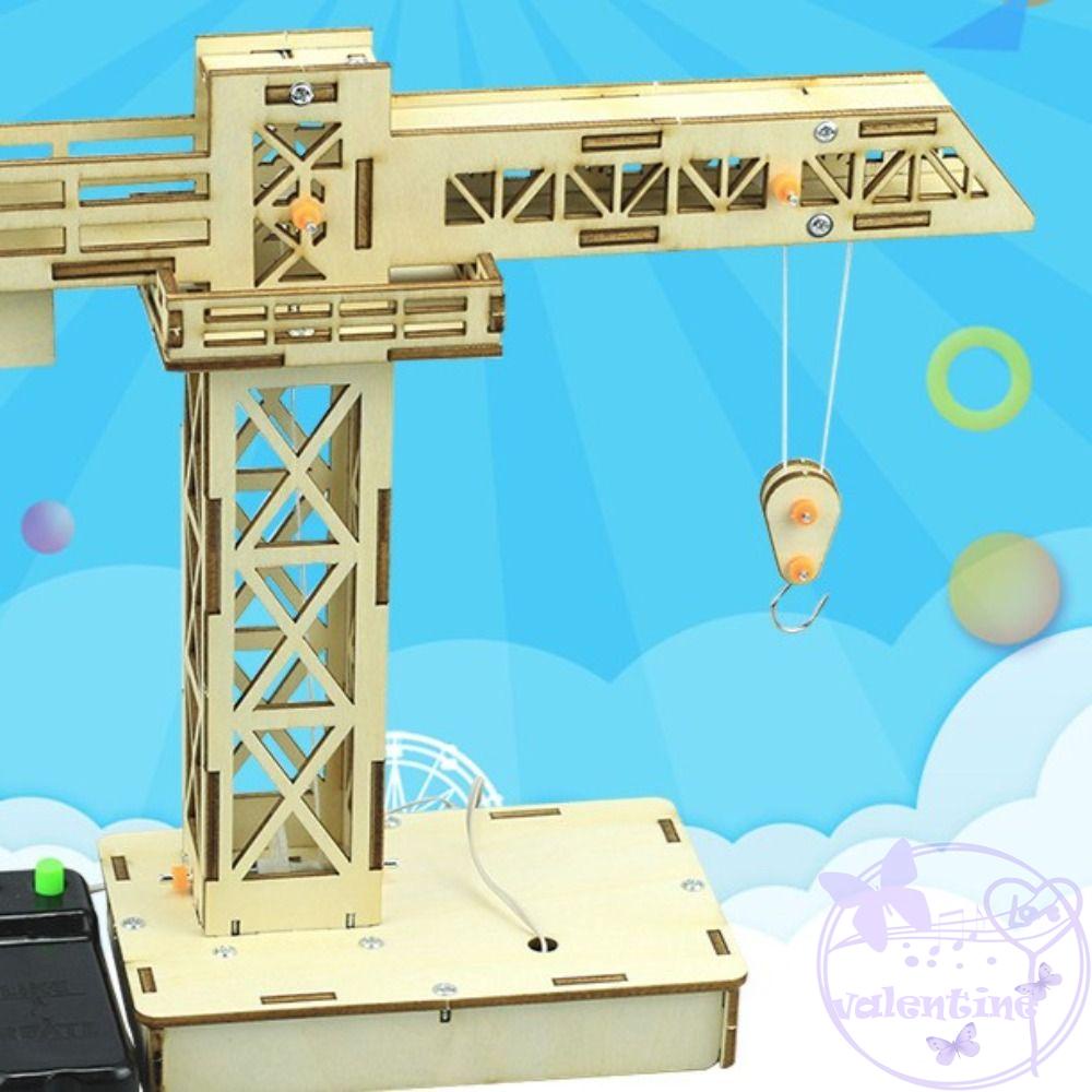 Mô Hình Tháp Eiffel / Cần Cẩu Đồ Chơi Điều Khiển Từ Xa Hỗ Trợ Nâng Khoa Học DIY Cho Bé