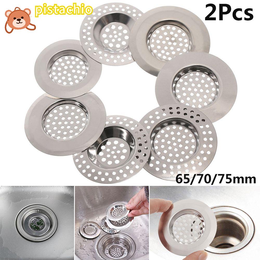 PISTA Set 2 Dụng Cụ Lọc Rác Bồn Rửa Chén Bằng Thép Không Gỉ