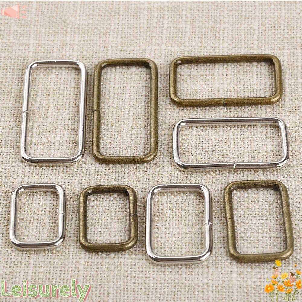 LEILY Set 10 Khóa Kim Loại Hình Chữ Nhật Cao Cấp Tiện Lợi Dễ Sử Dụng