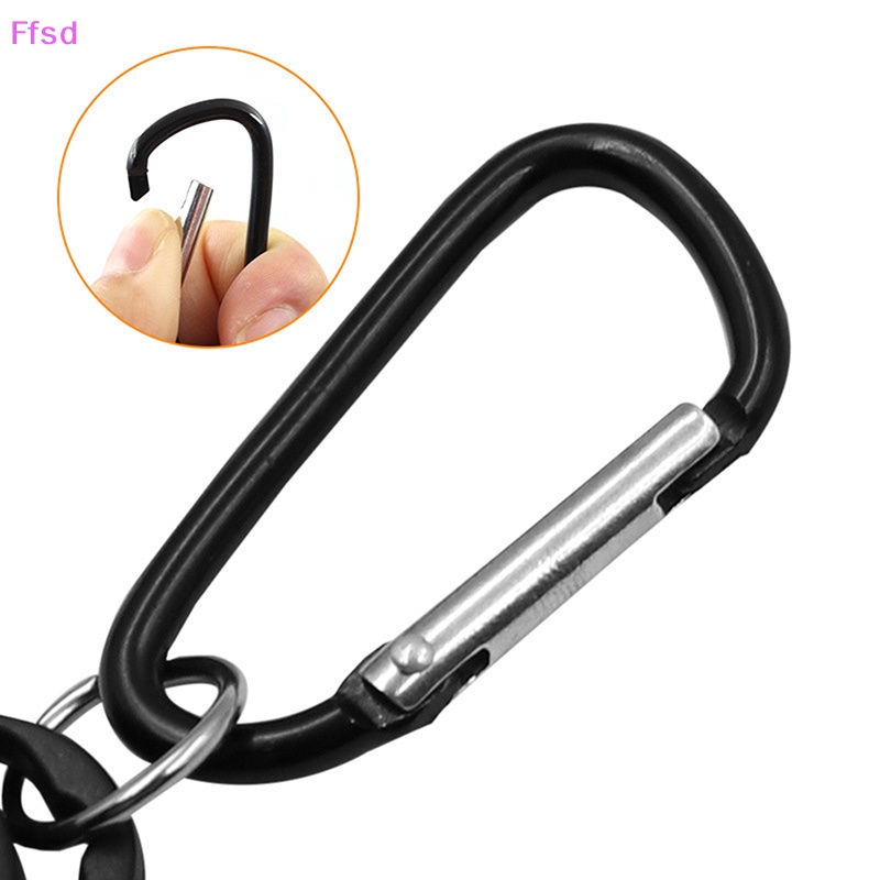 {Ffsd} Vòng Móc Chìa Khóa Có Thể Thu Vào Cho Thẻ Tên Bằng Kim Loại Kéo * Bán Chạy