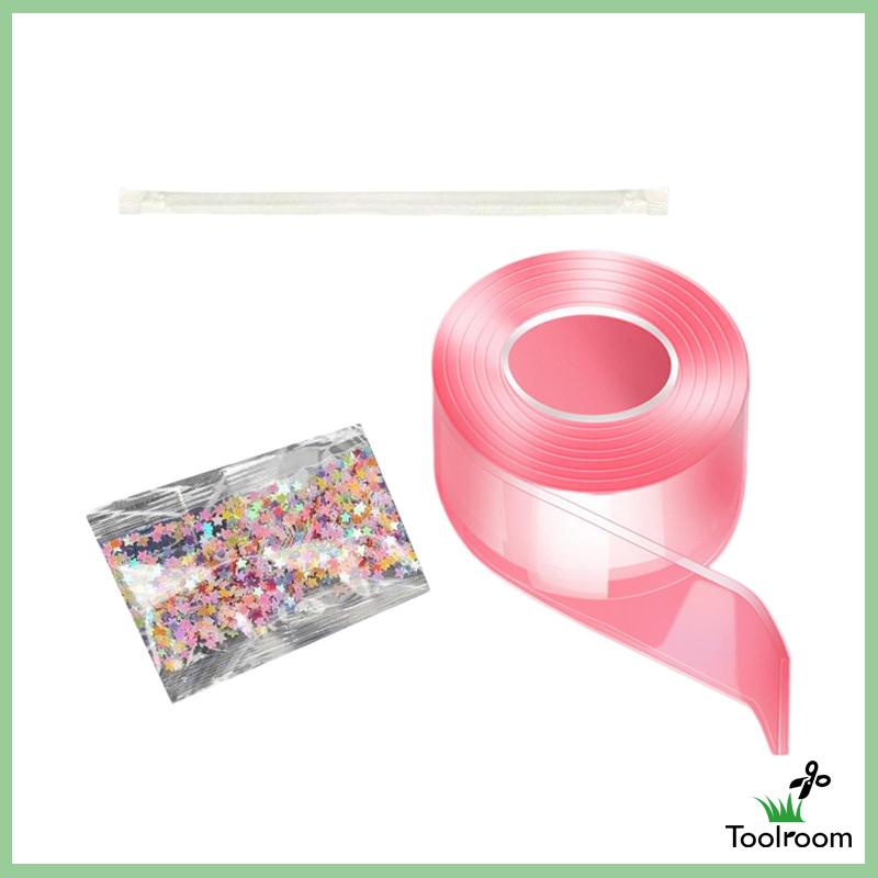 Cuộn Băng Keo Hai Mặt 1M Dùng Làm Đồ Thủ Công Cho Bé