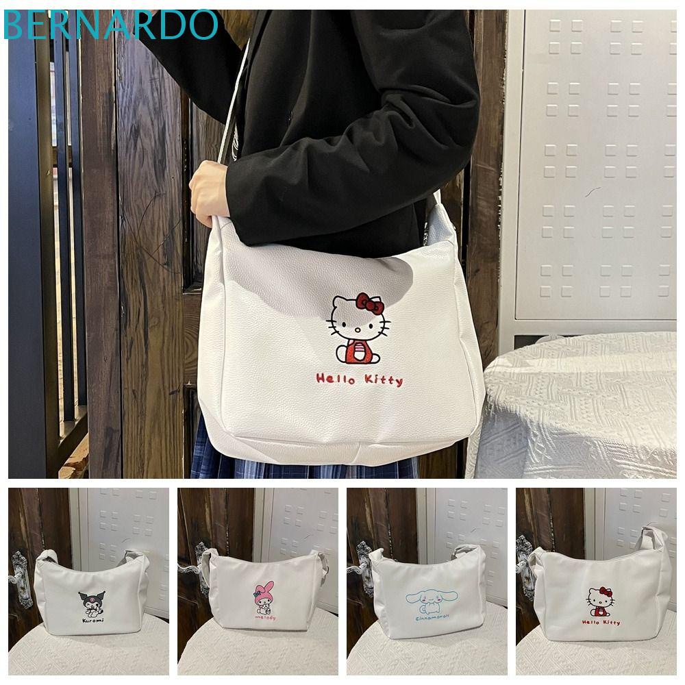 BERNARDO Túi Đeo Chéo Da PU Mềm Mại Hình Kuromi Cinnamoroll Melody Cho Nữ
