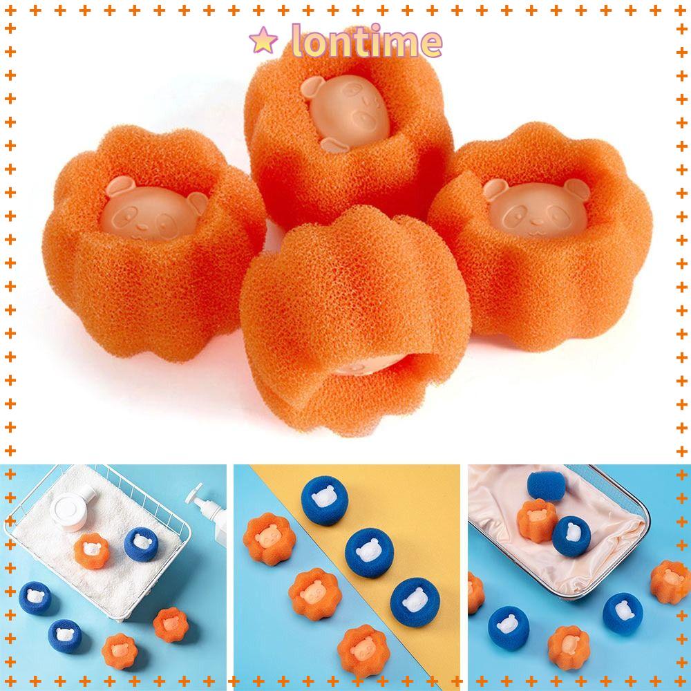LONTIME Set 10 Bóng Giặt Đồ Bằng Len Có Thể Tái Sử Dụng
