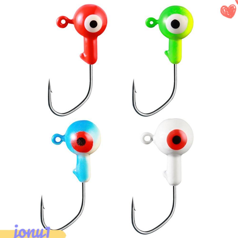 JONYE Bộ 20 Móc Câu Đầu Tròn Bằng Chì Siêu Bền Tiện Dụng