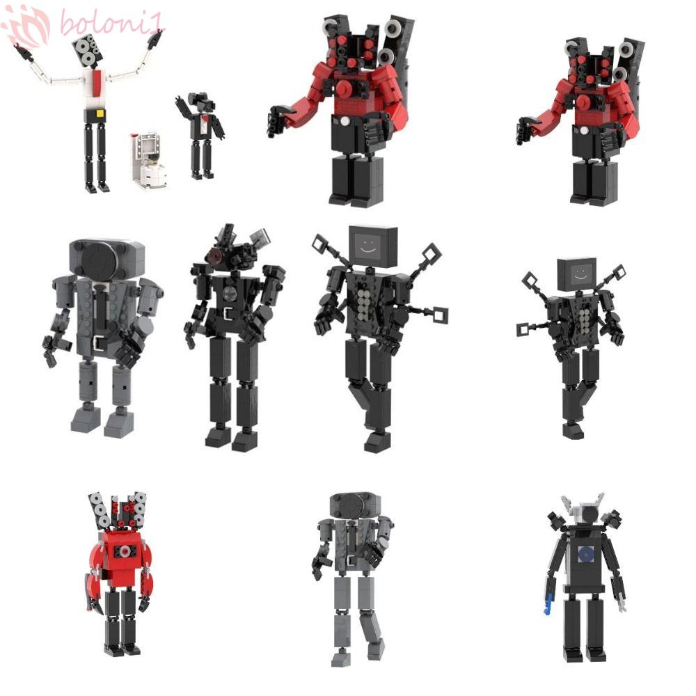 [COD] Mô Hình Máy Bay Chiến Đấu Skibidi DIY Bằng Nhựa Có Thể Tháo Rời Trang Trí Nhà Cửa