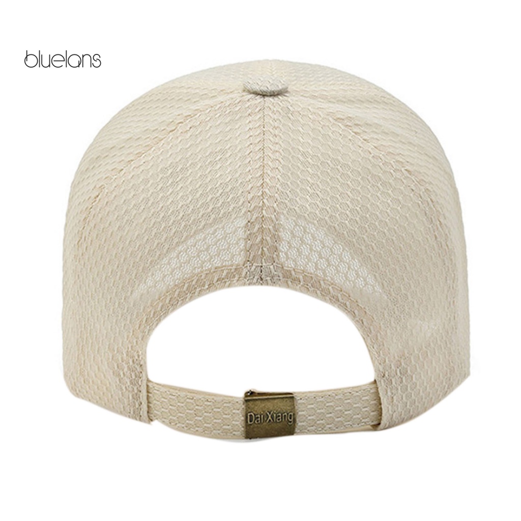 Mũ Lưỡi Trai Bluelans Thoáng Khí Màu Sắc Đơn Giản Cho Nữ