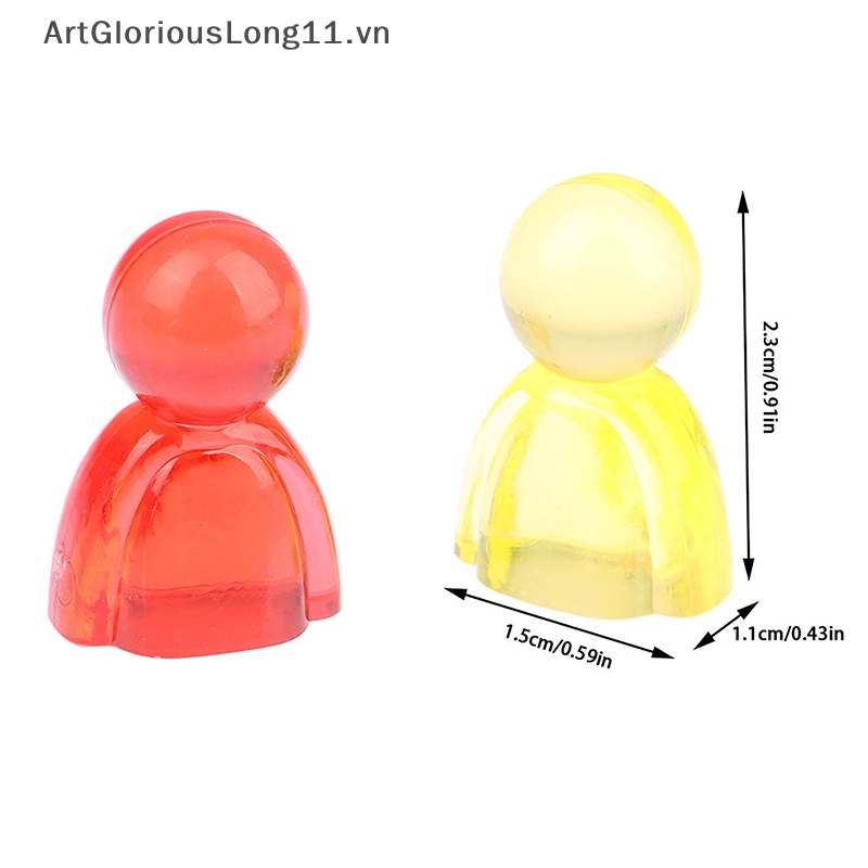 Set 10 Thẻ Bài Trò Chơi ArtGloriousLong 24 * 16 * 12mm Nhiều Màu Sắc