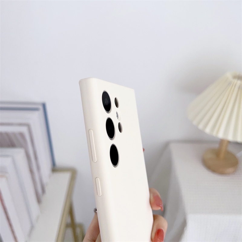 Ốp Điện Thoại Silicon Chính Hãng Gắn Kèm Hộp Đựng Dành Cho Samsung Galaxy S23 Ultra S23 Plus S 23 5G