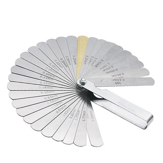 Bộ thước căn lá thước đo khe hở 32 lá 0.02-1mm
