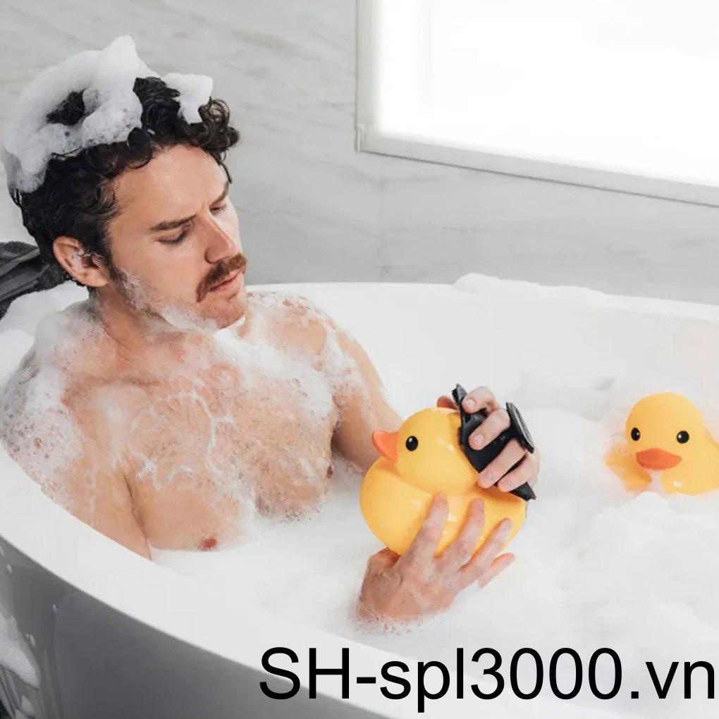 Bàn Chải Tắm Mát Xa Tẩy Tế Bào Chết Bằng Silicone Tiện Dụng
