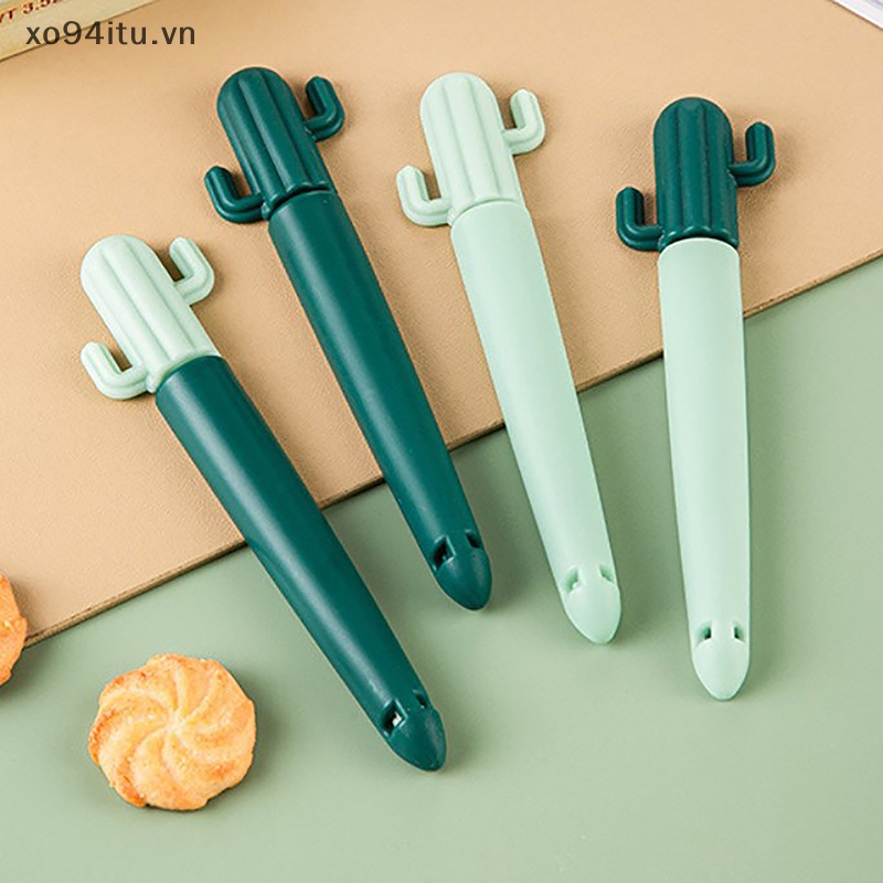 Bộ 5 Kẹp Miệng Túi Thực Phẩm Hình Cây Xương Rồng Dễ Thương