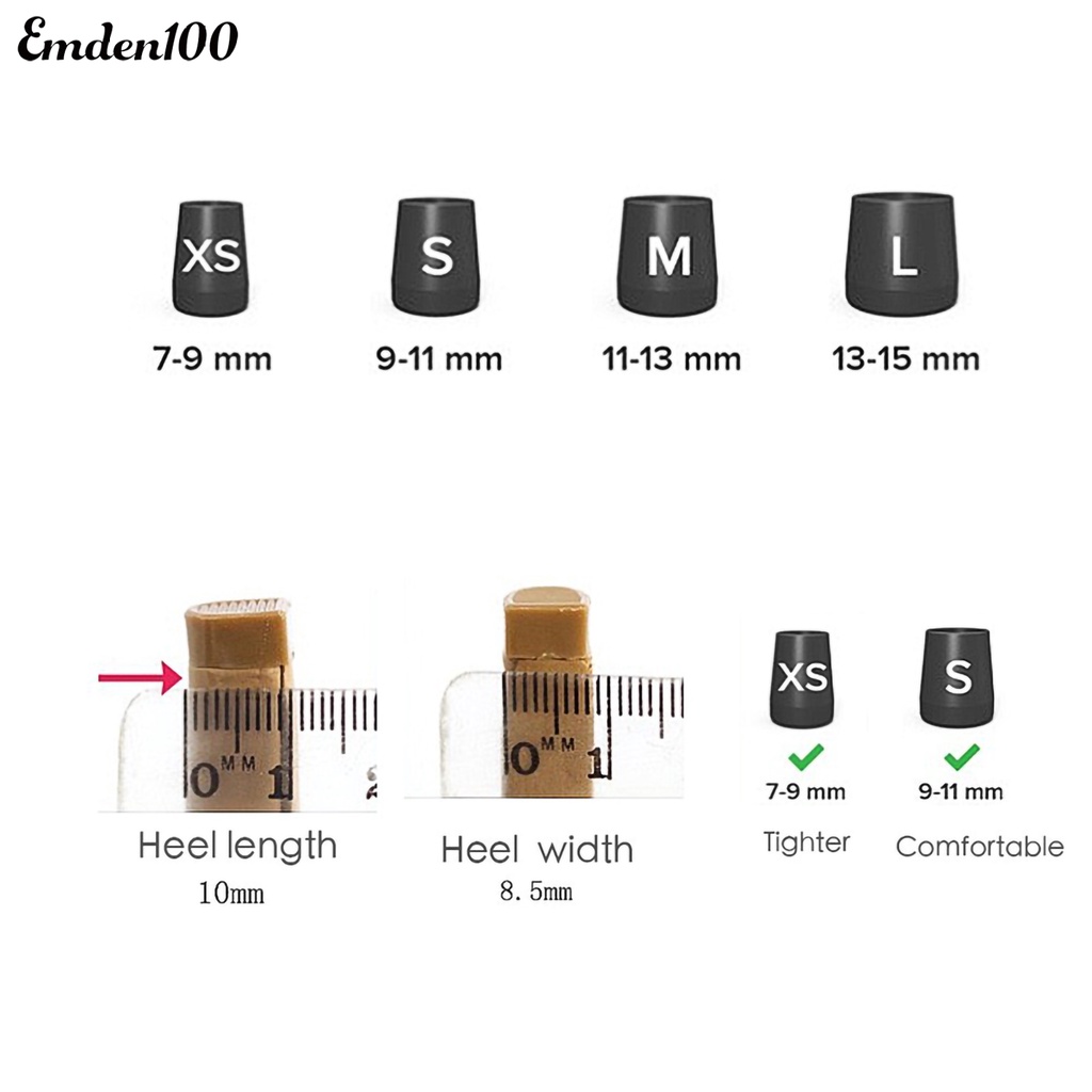 1 Cặp Bọc Gót Giày Cao Gót Bằng PVC Chống Trượt Màu Sắc Thời Trang