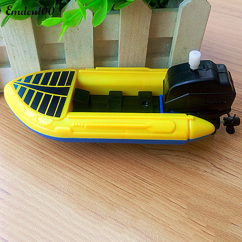 [EMDEN] Đồ Chơi Thuyền Xoay Gió Bằng Nhựa Cho Bé Khi Tắm Mùa Hè