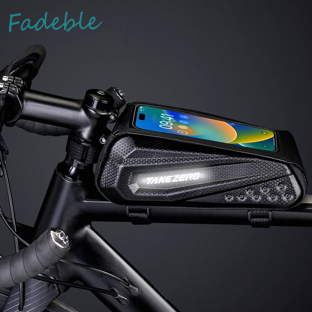 Túi Đựng Đồ Dùng 1L Thiết Kế Vỏ Nắp Lật Gắn Khung Xe Đạp Leo Núi Tiện Dụng