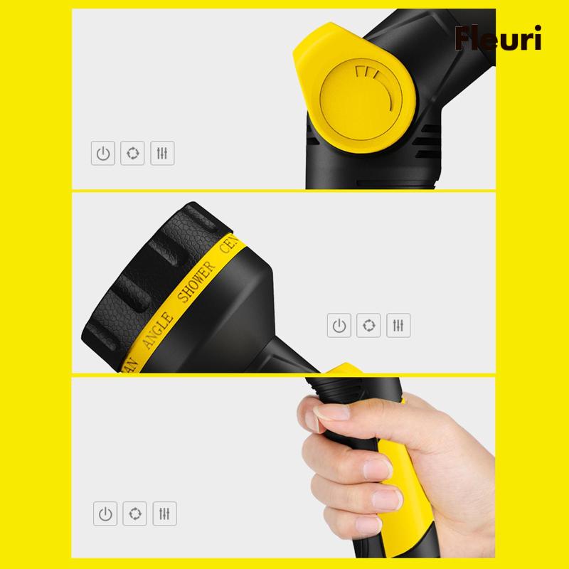 Vòi Xịt Nước Áp Suất Cao Chống Trượt Với Tay Cầm Chống Lưu Lượng Cho Sân Vườn