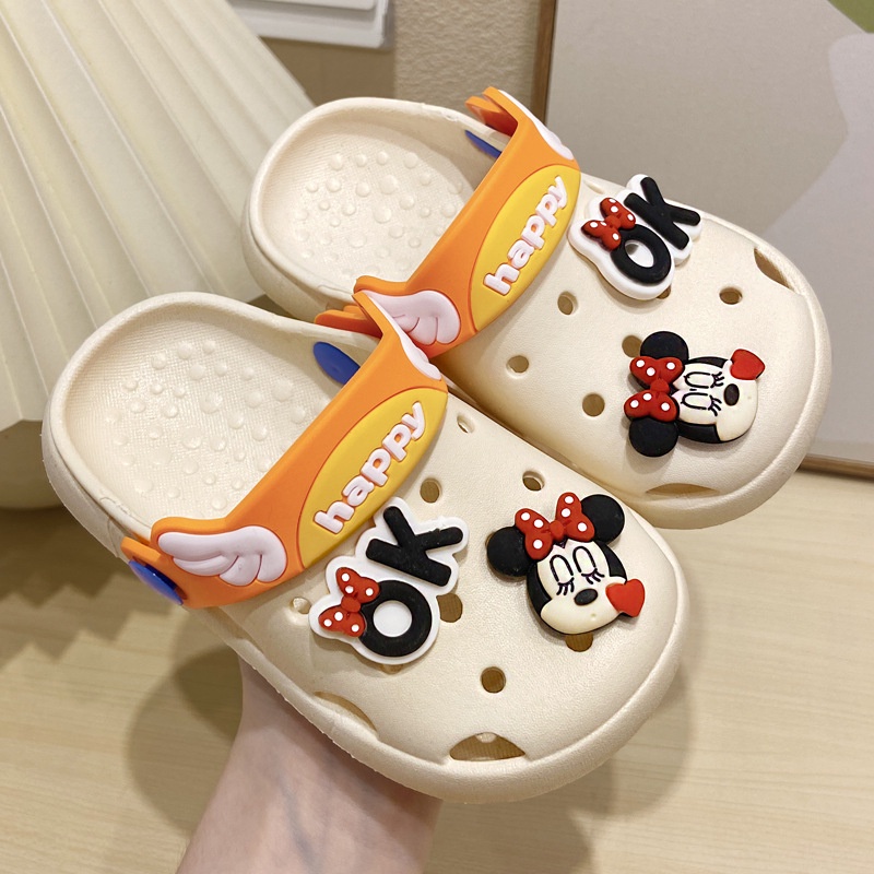 Dép Đi Trong Nhà Chống Trượt Họa Tiết Hoạt Hình Doraemon Đáng Yêu Cho Trẻ Em