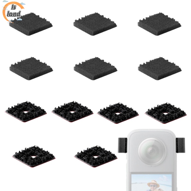 Set 6 Miếng Xốp Chắn Gió Giảm Tiếng Ồn Cho Camera X3