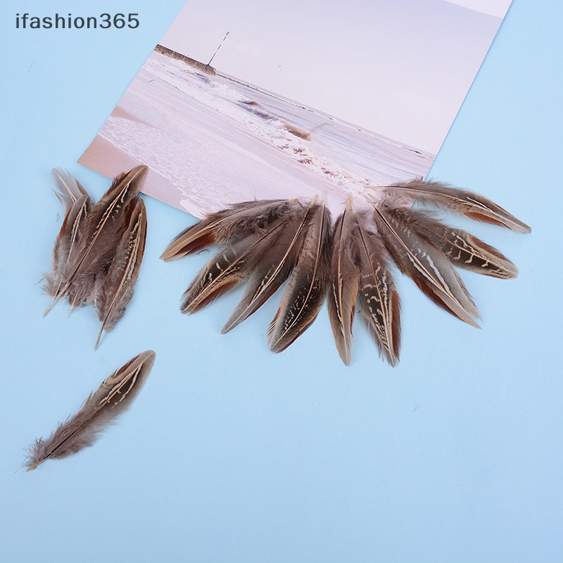 Set 50 Lông Gà 5-10cm Dùng Trang Trí diy