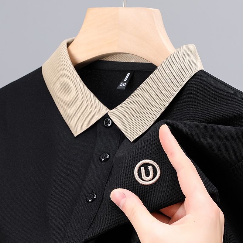 Áo Thun Polo Mỏng Thêu Họa Tiết Thời Trang Mùa Hè Mới Cho Nam