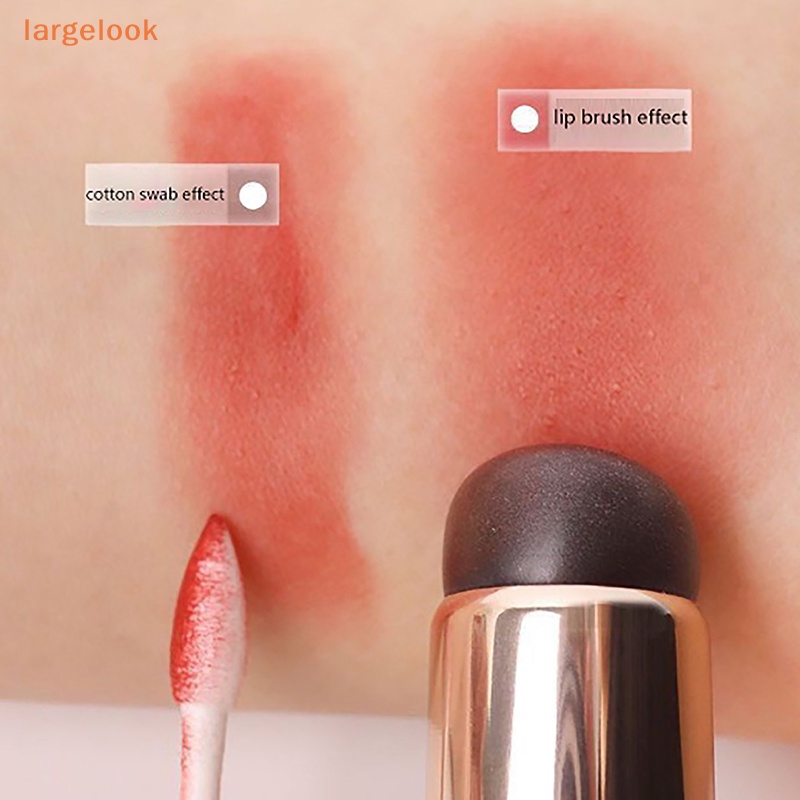 [Biglook] Cọ Trang Điểm Môi Đầu Tròn Bằng Silicon Mềm Nhỏ Gọn