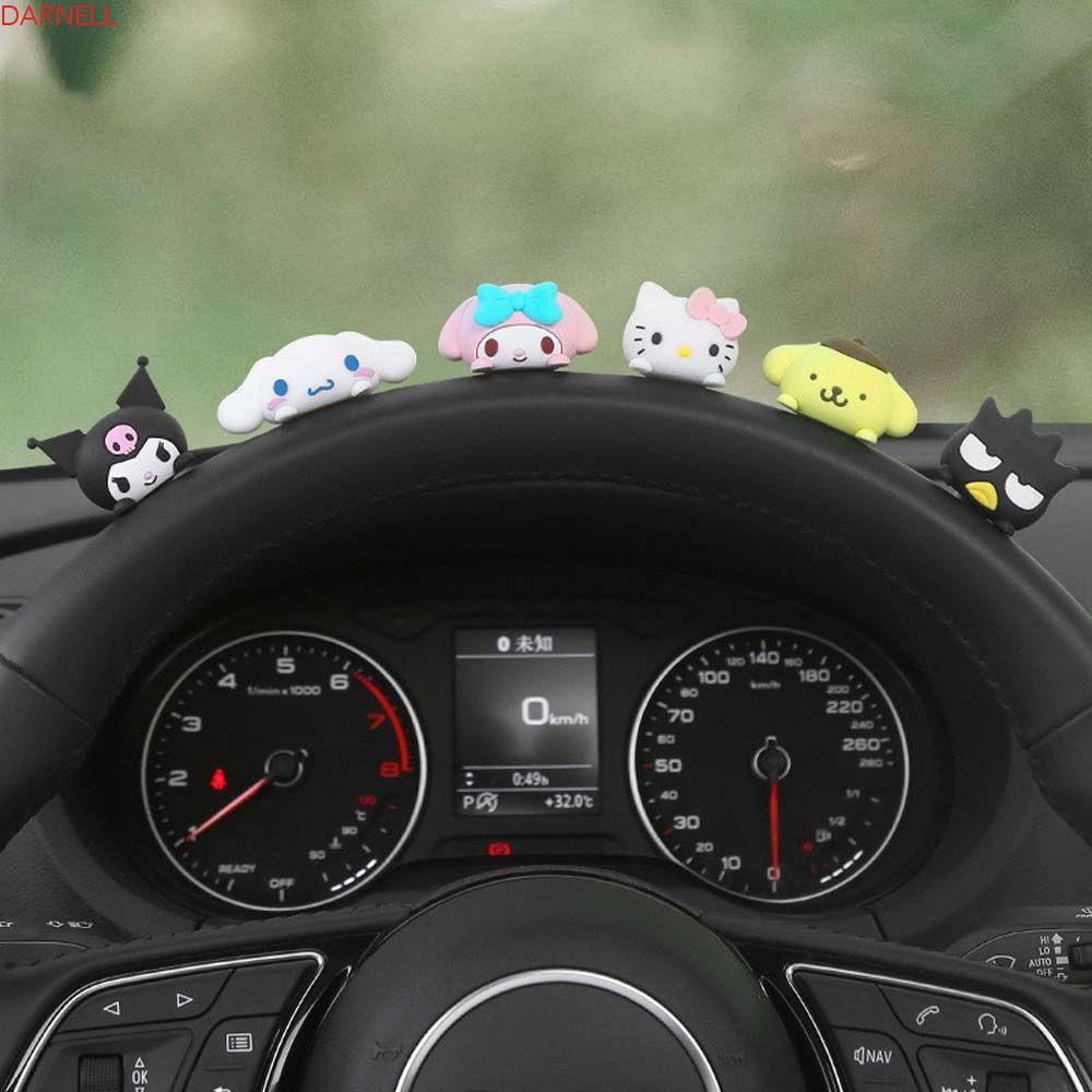 DARNELL Mô Hình Kuromi Kawaii Dễ Thương Dùng Để Trang Trí Nội Thất Xe Ô Tô