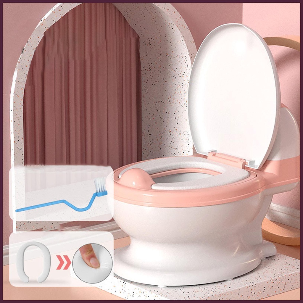 Miếng Lót Bồn Cầu An Toàn Cho Bé Tập Đi Vệ Sinh