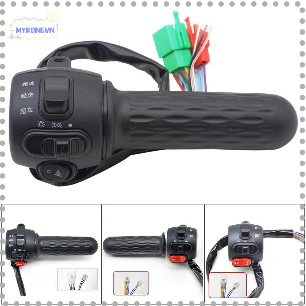 MYRONGVN Tay Cầm Dạng Đĩa Xoay Cho Trống Xe Điện