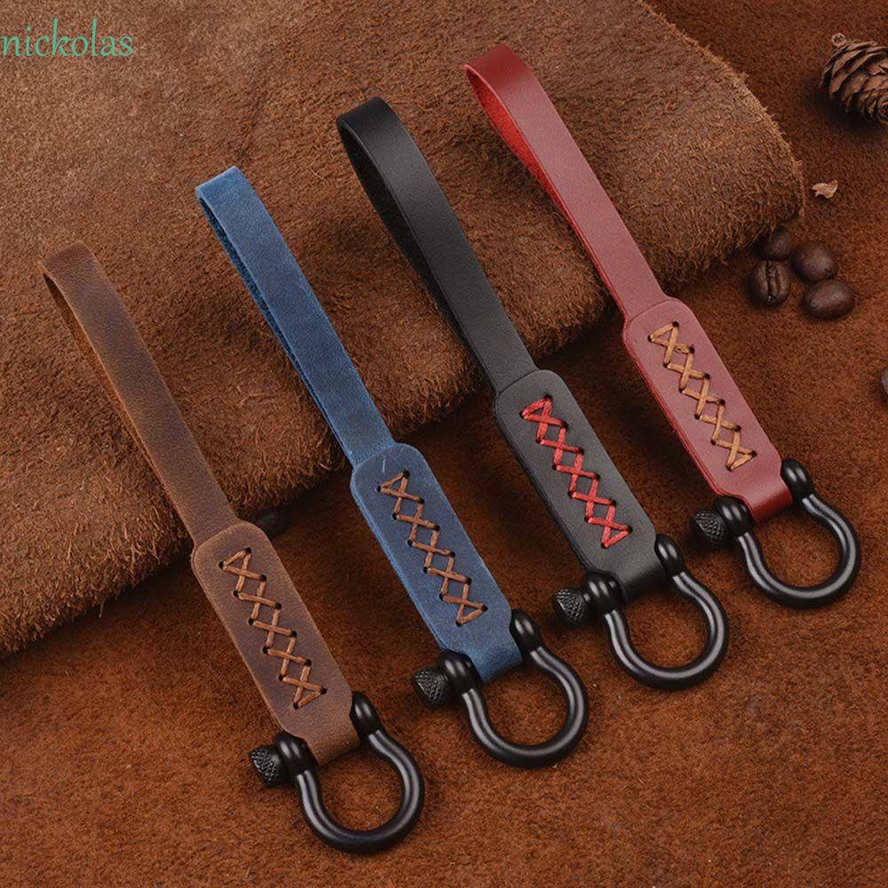 NICKOLAS Móc Khóa Xe Hơi Nhiều Màu Sắc Thời Trang Giá Đỡ