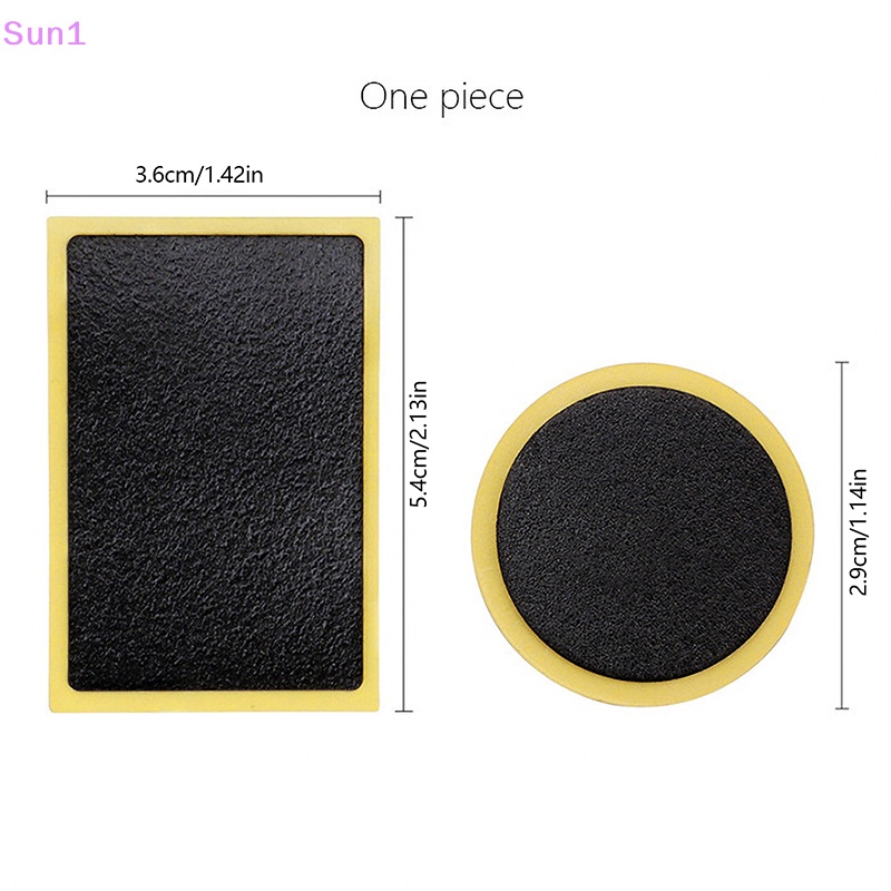 Set 10 / 10 Miếng Vá Lốp Xe Đạp Nhanh Khô Không Keo Tiện Lợi