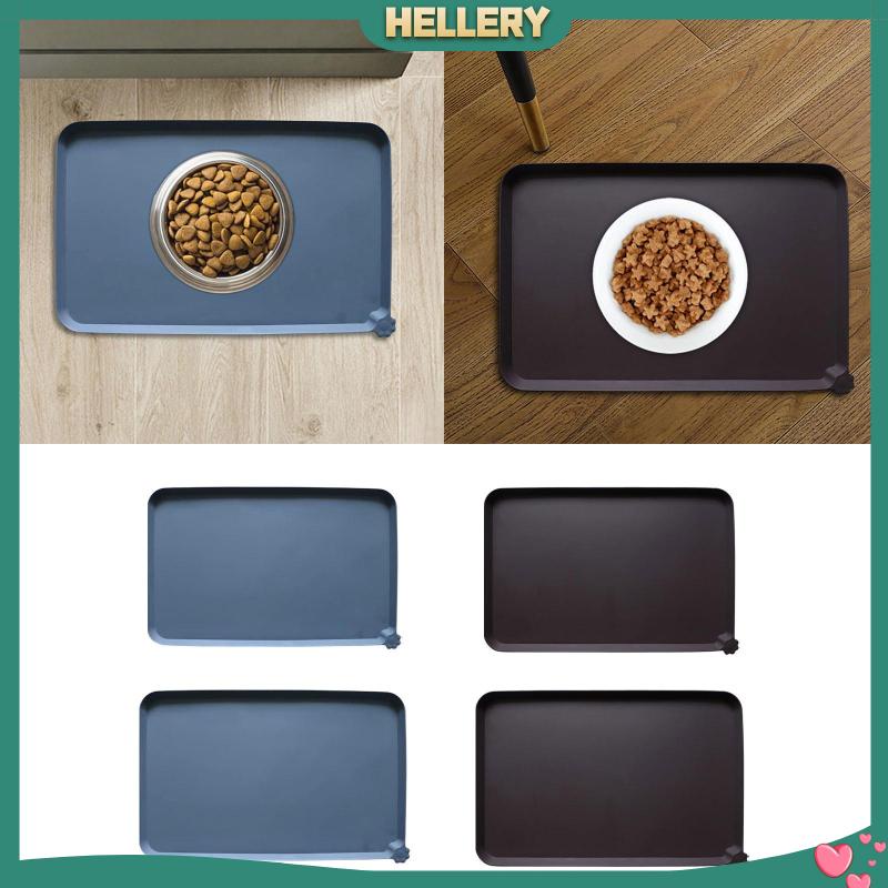 Thảm Lót Tô Đựng Thức Ăn Cho Thú Cưng Chống Nước Có Thể Giặt Được