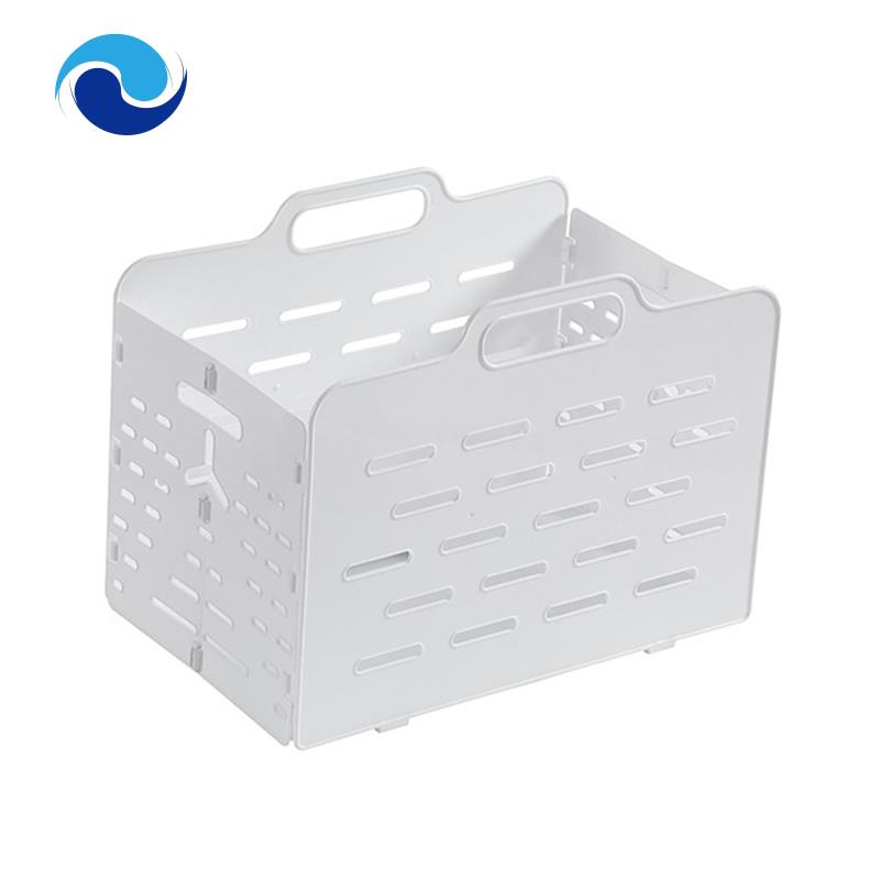 Giỏ Nhựa Đựng Đồ Gắn Tường Có Tay Cầm Có Thể Gấp Gọn Tiện Dụng