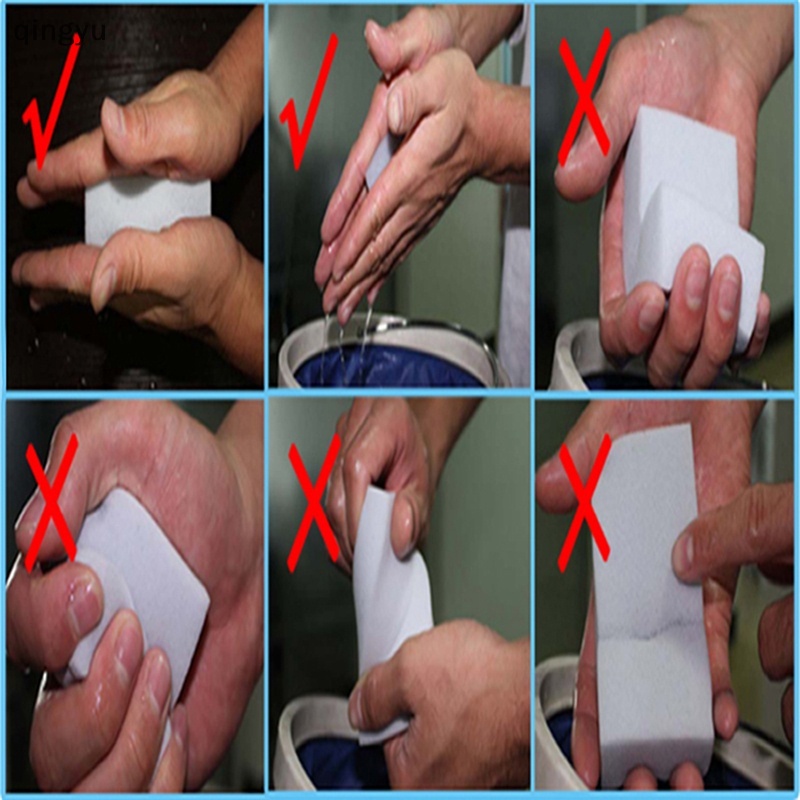 Set 10 / 20 Miếng Xốp Mềm Dùng Để Lau Chùi Vệ Sinh Đa Năng Tiện Dụng