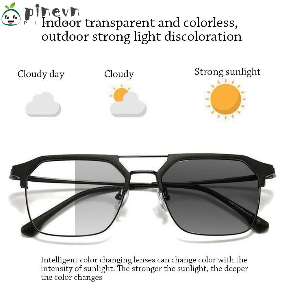 PINEVN Mắt Kính Chống Ánh Sáng Xanh Siêu Nhẹ Không Phai Màu Thời Trang Cho Nam Và Nữ