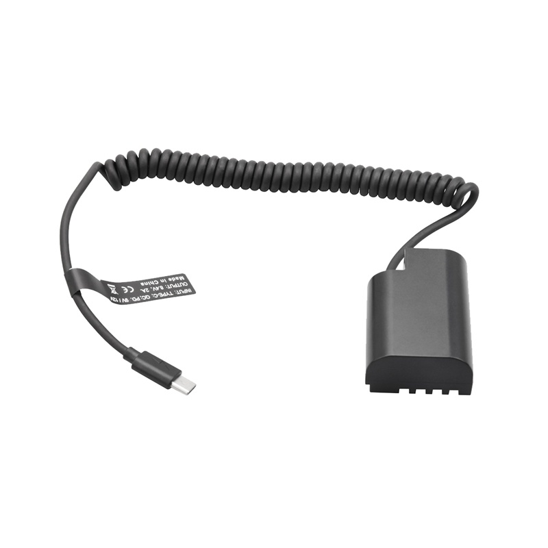 Đầu Nối Pin DMW-BLF19 DCC12 PD USB-C Cho Panasonic GH3 GH4 GH5 GH5S