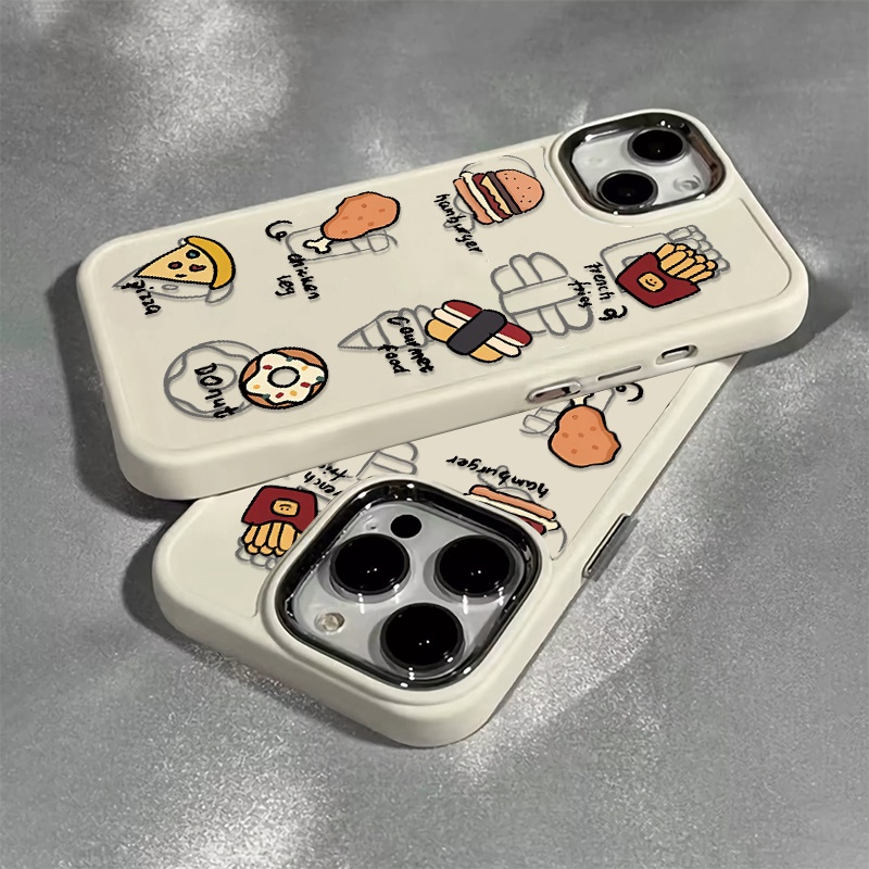 Ốp Điện Thoại Silicon Mềm Chống Sốc Nút Kim Loại Cho IPhone 14 13 12 11 Pro Max XS X XR 8 + 7 Plus