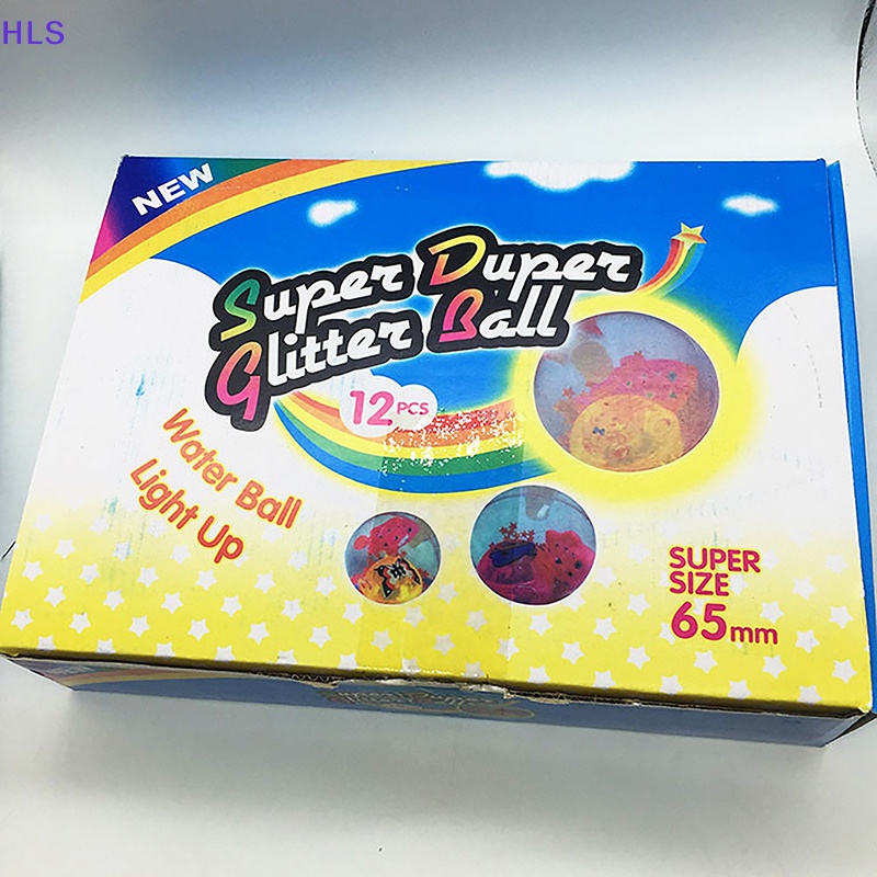 1 Quả Bóng Nảy Đàn Hồi Có Đèn LED Phát Sáng Nhiều Màu Cho Bé