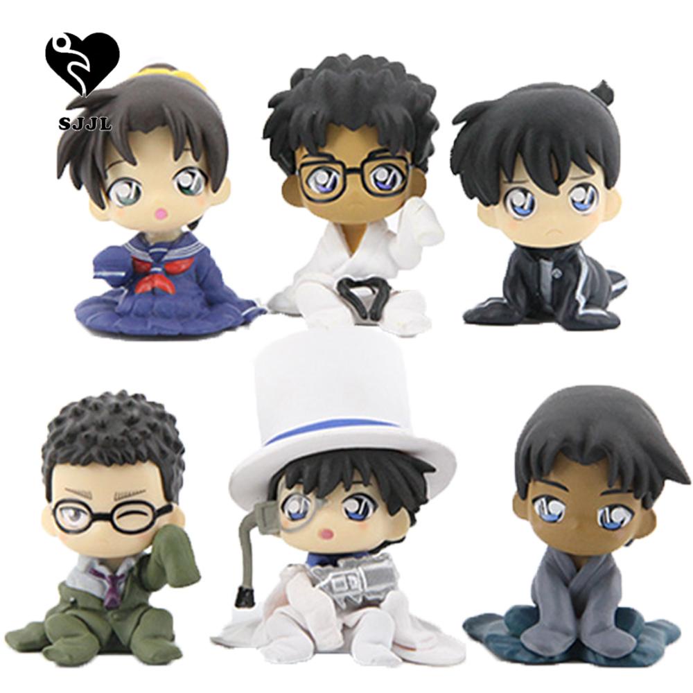 SJJL Set 6 Mô Hình Nhân Vật Anime Thám Tử Lừng Danh Conan