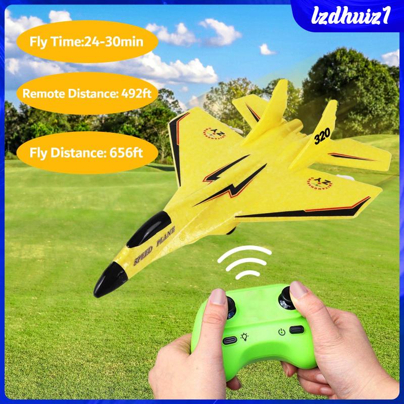 Máy Bay Xốp Đồ Chơi Điều Khiển Từ Xa 2 Kênh Có Đèn Dành Cho Người Mới Bắt Đầu