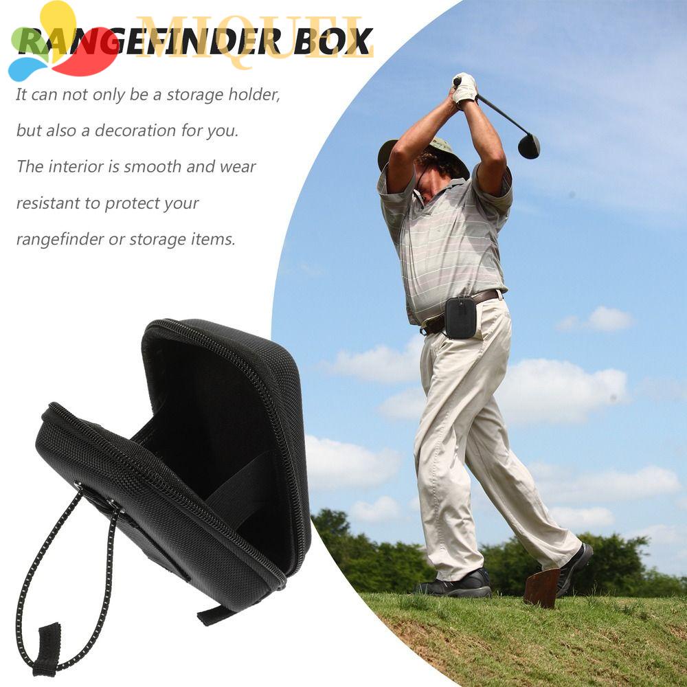 MIQUEL Túi Đựng Máy Đo Khoảng Cách Đánh Golf Rangefinder Bằng Eva Chống Sốc Chống Va Chạm Có Khóa Kéo