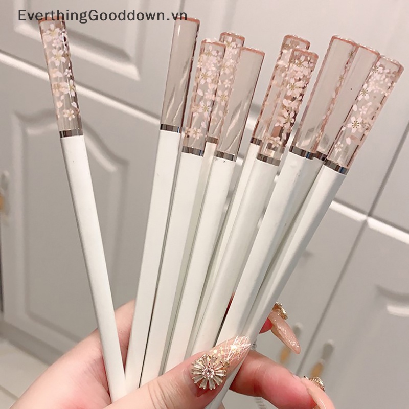 Everthinggooddown Giày Chống Trượt Kháng Khuẩn Chịu Nhiệt Phong Cách Nhật Bản