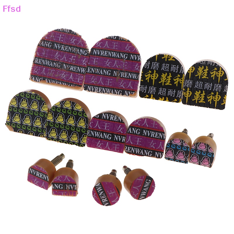 Bộ 5 Cặp Đầu Ghim Sửa Chữa Giày Cao Gót Màu Nâu DIY