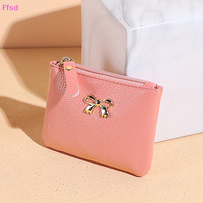 Ví Da PU Mini Cầm Tay Đựng Tiền Xu Và Thẻ Tiện Dụng Cho Nữ