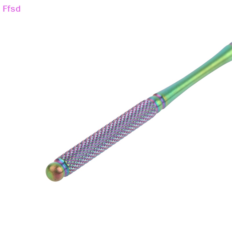 {Ffsd} 1 Dụng Cụ Nạo Lưỡi Làm Sạch Răng Miệng Bằng Thép Không Gỉ Tươi Mát *