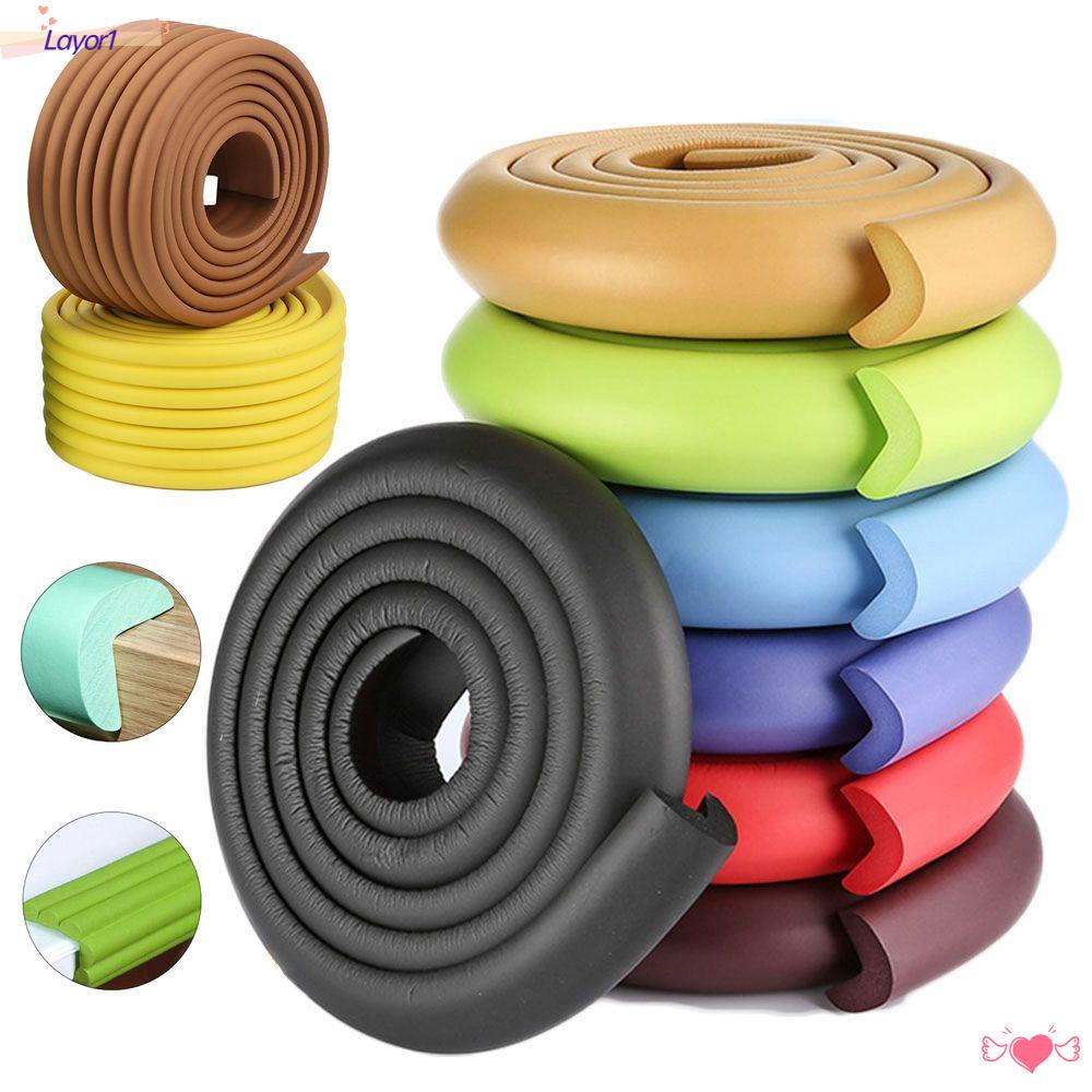 LAYOR1 Cuộn Dây Bọc Cạnh Bàn Dày Dặn 2M Chống Va Chạm Bảo Vệ An Toàn Cho Bé