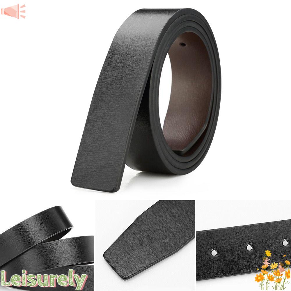 LEILY Thắt Lưng Da Thật 3.3cm Thiết Kế Thời Trang