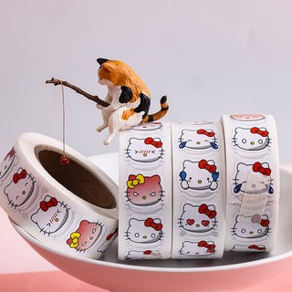 Kitty Miếng Dán Băng Nhãn Dán Cinnamoroll Quà Tặng Miếng Dán Trang Trí Niêm Phong Miếng Dán Miếng Dán diy Miếng Dán