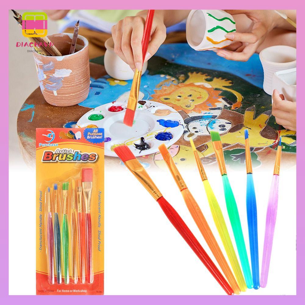 DIACHAVN (MớI) Bộ Cọ Trang Trí BáNh - 6 CáI